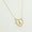 Load image into Gallery viewer, Heart Initial Medallion Diamond Necklace, 14k Solid Gold, Natural Diamonds, Everyday Halo Pendant, Personalised Letter Charm, Ready To Ship
