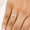 Load image into Gallery viewer, Joy Diamond Ring, 14k Solid Gold, Natural Diamonds, Personalized Statement Jewelry, Everyday Affirmation Ring, Ready To Ship
