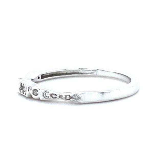 Diamond Rings, Dainty diamond Band Ring, 14k Solid Gold, Natural Diamonds, Everyday Jewelry, Stackable Ring, Ready To Ship, Women&#39;s Day Gift