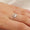 Load image into Gallery viewer, Anchor Wheel Diamond Ring, 14k Solid Gold, Natural Diamonds, Everyday Stackable Jewelry, Ready To Ship, Women&#39;s Day Gift
