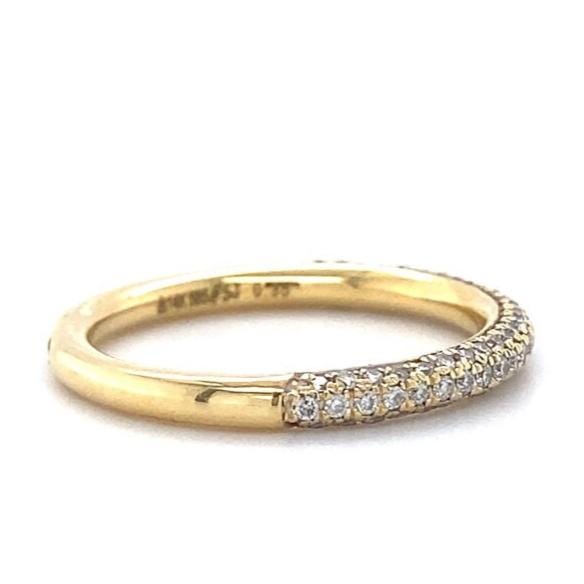 Diamond Eternity Band in 14k Solid Gold, Cocktail Ring, Natural Diamonds, Ready To Ship, Women's Day Gift