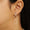 Load image into Gallery viewer, Dangle Diamond Earrings In 14k Solid Gold, Infinity Loop Earrings With Natural Diamonds, Ready To Ship, Women&#39;s Day Gift
