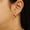 Load image into Gallery viewer, Dangle Diamond Earrings In 14k Solid Gold, Infinity Loop Earrings With Natural Diamonds, Ready To Ship, Women&#39;s Day Gift
