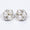 Load image into Gallery viewer, Pearl Stud Diamond Earrings In 14kt Solid Gold, Gemstone Earrings With Natural Diamonds, Ready To Ship, Women&#39;s Day Gift

