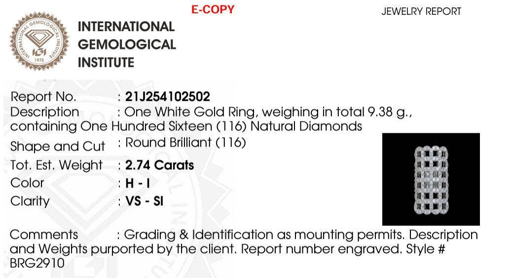 Check Design Cocktail Ring, 14k Solid Gold, Natural Diamonds, Patterned Gold Ring, Triple Shank Statement Ring, Ready To Ship, IGI Certified