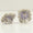 Load image into Gallery viewer, Tanzanite Cushion Halo Diamond Earrings, 14K Solid Gold, Natural Diamonds, Floral Gemstone Statement Studs, Ready To Ship, HRD Certified
