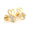 Load image into Gallery viewer, Kids Bee Diamond Stud Earrings, 14k Solid Gold, Natural Diamonds, Kids Jewelry, Gift for toddlers/girls/kids, Ready To Ship

