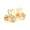 Load image into Gallery viewer, Kids Bee Diamond Stud Earrings, 14k Solid Gold, Natural Diamonds, Kids Jewelry, Gift for toddlers/girls/kids, Ready To Ship
