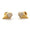 Load image into Gallery viewer, Kids Ice Cream Cone Diamond Stud Earrings, 14k Solid Gold, Natural Diamonds, Summer Jewelry, Gift for toddlers/girls/kids, Ready To Ship
