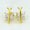 Load image into Gallery viewer, Kids Dragonfly Diamond Stud Earrings, 14k Solid Gold, Natural Diamond, Insect Jewelry, Gift for toddlers/girls, Ready To Ship, HRD Certified
