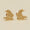 Load image into Gallery viewer, Kids Bunny Diamond Earrings, 14k Solid Gold, Natural Diamonds, Animal Jewelry, Minimalistic Gift for toddlers/girls/kids, Ready To Ship
