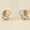 Load image into Gallery viewer, Puppy Diamond Kids Stud Earrings, Enamel Studs, 14k Solid Gold, Natural Diamonds, Everyday jewelry, Gift for toddlers/girls, Ready to Ship
