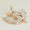 Load image into Gallery viewer, Religious Om Diamond Pendant, 14k Solid Gold, Natural Diamonds, Stacking Pendant, Spiritual Symbol Necklace, Everday Jewelry, Gift For Her
