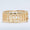 Load image into Gallery viewer, Wide Diamond Band Ring, 14k Solid Gold, Natural Diamonds, Intricate Lattice Design, Statement Jewelry, Bridal Stacking Ring, Gift for Her
