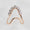 Load image into Gallery viewer, Vancki Diamond Ring, 14k Solid Gold, Natural Diamonds, Cocktail Ring, , Wedding Jewelry Gift For Her
