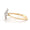 Load image into Gallery viewer, Snowflake Diamond Ring in 14k Solid Gold, Natural Diamonds, , Everyday Jewelry Gift For Her
