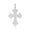 Load image into Gallery viewer, Diamond Cross Pendant in 14k Solid Gold, Natural Diamonds Cross Necklace With Adjustable Chain, Communion Gift For Her
