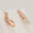 Load image into Gallery viewer, Floral Diamond Stud Earrings, 14k Solid Gold, Natural Diamonds, Filigree Curved Leaf, Swirl Statement Earrings, Gift for Her
