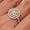 Load image into Gallery viewer, Round Cluster Diamond Ring, 14k Solid Gold, Natural Diamonds, Concentric Circle Cluster Ring, Two Toned Statement Jewelry, Gift For Her

