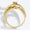 Load image into Gallery viewer, Criss Cross Solitaire Engagement Ring, 14k Solid Gold, Natural Diamonds, Twisted Band Statement Ring, Wedding Bridal Ring, Gift For Her
