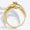 Load image into Gallery viewer, Criss Cross Solitaire Engagement Ring, 14k Solid Gold, Natural Diamonds, Twisted Band Statement Ring, Wedding Bridal Ring, Gift For Her
