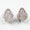 Load image into Gallery viewer, Diamond Oval Stud Earrings, 14K Solid Gold, Natural Diamonds, Anniversary Gift, , Minimalist Everyday Jewelry Gift For Her
