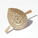 Load image into Gallery viewer, Teardrop Halo Diamond Ring, Pear Shaped Ring, 14k Solid Gold, Natural Diamonds, Statement Cluster Ring, Proposal Ring, Gift For Her
