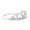 Load image into Gallery viewer, Crown Heart Diamond Ring, 14k Solid Gold, Natural Diamonds, Promise Ring, Everyday Jewelry, Stackable Ring, Gift For Her
