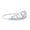 Load image into Gallery viewer, Crown Heart Diamond Ring, 14k Solid Gold, Natural Diamonds, Promise Ring, Everyday Jewelry, Stackable Ring, Gift For Her

