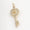Load image into Gallery viewer, Key Diamond Charm Pendant, 14k Solid Gold, Natural Diamonds, Tiny Key Necklace, Lucky Watch charm, CHRISTMAS SALE
