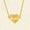 Load image into Gallery viewer, Heart Medallion Diamond Bracelet, 14k Solid Gold, Natural Diamonds, Custom Jewelry, Chain Bracelet, Gift For Her
