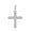 Load image into Gallery viewer, Diamond Cross Pendant, 14k Solid Gold, Natural Diamonds, Religious Charm With Adjustable Chain,  Minimalist Everyday Jewelry
