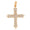 Load image into Gallery viewer, Diamond Cross Pendant, 14k Solid Gold, Natural Diamonds, Religious Charm With Adjustable Chain,  Minimalist Everyday Jewelry
