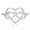 Load image into Gallery viewer, Infinity Heart Diamond Ring, 14k Solid Gold, Natural Diamonds, Proposal Love Ring, , Everyday Jewelry Gift For Her
