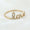 Load image into Gallery viewer, Love Diamond Handwritten Ring, 14K Solid Gold, Natural Diamonds, Script Proposal Ring, , Everyday Jewelry Gift For Her
