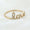 Load image into Gallery viewer, Love Diamond Handwritten Ring, 14K Solid Gold, Natural Diamonds, Script Proposal Ring, , Everyday Jewelry Gift For Her

