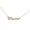 Load image into Gallery viewer, Name Letter Diamond Necklace, 14k Solid Gold, Natural Diamonds, Script Word Jewelry, Minimalistic Everyday Necklace, Stacking Jewelry
