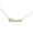 Load image into Gallery viewer, Name Letter Diamond Necklace, 14k Solid Gold, Natural Diamonds, Script Word Jewelry, Minimalistic Everyday Necklace, Stacking Jewelry
