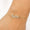 Load image into Gallery viewer, Faith Diamond Chain Bracelet, 14k Solid Gold, Natural Diamond, Inspirational Jewelry, Handcrafted Everyday Chain, Word Minimalistic Bracelet
