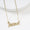 Load image into Gallery viewer, Believe Diamond Necklace, 14k Solid Gold, Natural Diamonds, Handcrafted Word Jewelry, Script Letter Necklace, Minimalistic Everyday Necklace

