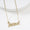 Load image into Gallery viewer, Believe Diamond Necklace, 14k Solid Gold, Natural Diamonds, Handcrafted Word Jewelry, Script Letter Necklace, Minimalistic Everyday Necklace
