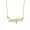 Load image into Gallery viewer, Imagine Diamond Necklace, 14k Solid Gold, Natural Diamonds, Script Word Necklace, Inspirational Jewelry, Handcrafted Minimalistic Jewelry
