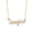 Load image into Gallery viewer, Imagine Diamond Necklace, 14k Solid Gold, Natural Diamonds, Script Word Necklace, Inspirational Jewelry, Handcrafted Minimalistic Jewelry
