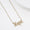 Load image into Gallery viewer, Hope Word Diamond Pendant Necklace, 14k Solid Gold, Natural Diamonds, Script Letter Affirmation Chain  Necklace, Stackable Everyday Jewelry
