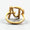 Load image into Gallery viewer, Personalized Double Initial Diamond Ring, 14k Solid Gold, Natural Diamond, Handwritten Word Ring, Custom Letter Band, Minimal Statement Ring
