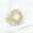 Load image into Gallery viewer, Yellow Sapphire Engagement Ring, Heart &amp; Pear Diamonds, Dual Tone Gemstone Ring, Natural Diamonds, 14k Solid Gold, Gift For Her
