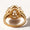 Load image into Gallery viewer, Solitaire Diamond Engagement Ring, Flower Diamond Ring, 14k Solid Gold, Halo Setting, Natural Diamonds, Gift For Her
