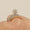 Load image into Gallery viewer, Solitaire Broad Diamond Ring, 14k Solid Gold, Two Toned Ring, Natural Diamonds, Wedding Bridal Jewelry, Engagement Ring, Gift For Her
