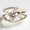 Load image into Gallery viewer, Criss Cross Solitaire Diamond Ring, 14k Solid Gold, Natural Diamonds, Engagement Ring, Split Crossover Shank,  Gift For Her
