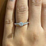 Load image into Gallery viewer, Round Solitaire Diamond Ring, Engagement Ring, 14k Solid Gold, Natural Diamonds, Bridal Jewelry, Gift For Her
